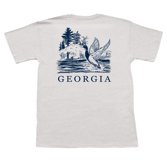 Georgia Duck Hunt Short Sleeve Pocket Tee