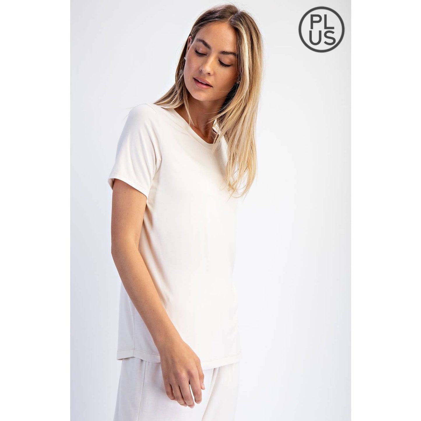 PLUS Basic Modal Shirt - SS