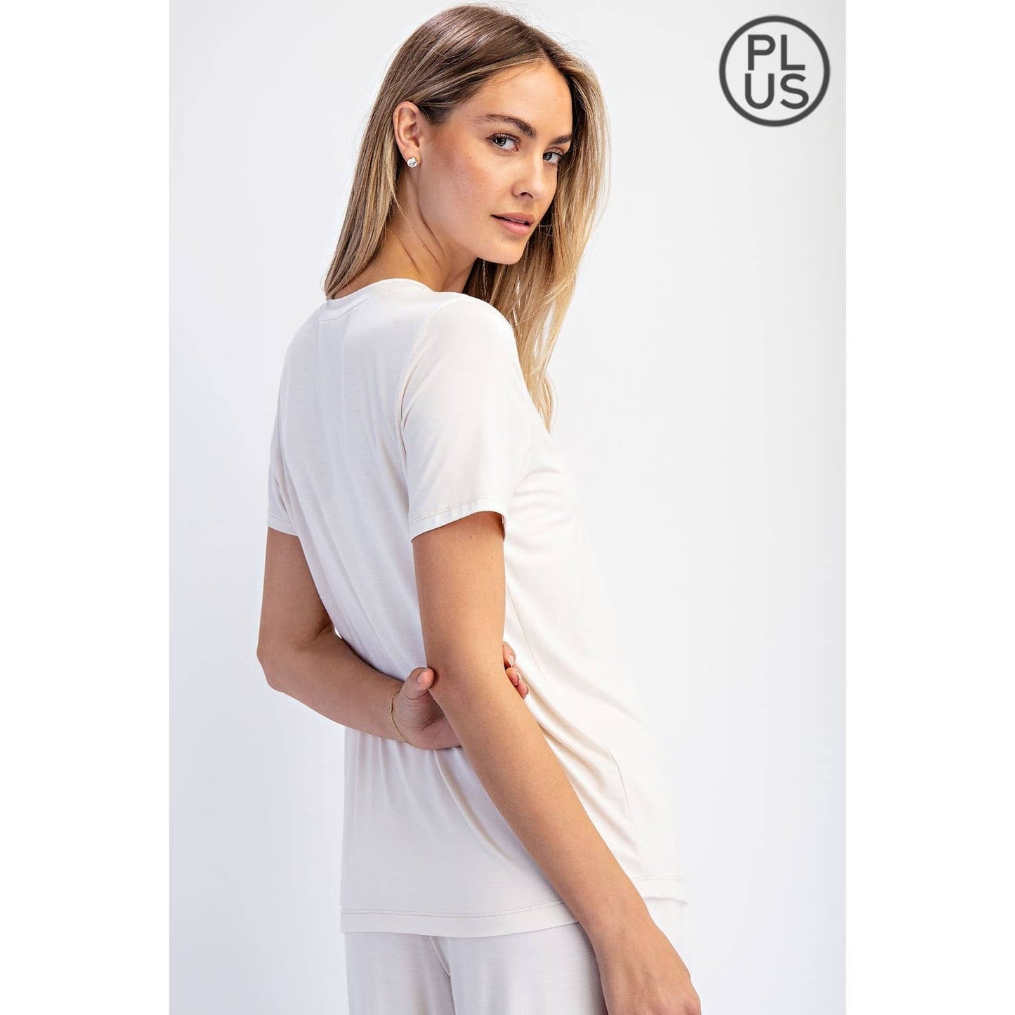 PLUS Basic Modal Shirt - SS