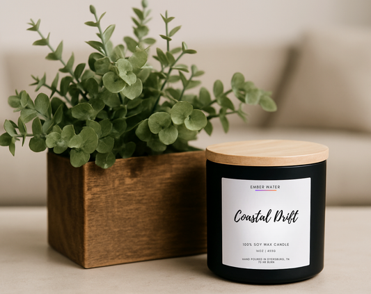 Coastal Drift 16 oz 100% Soy Candle