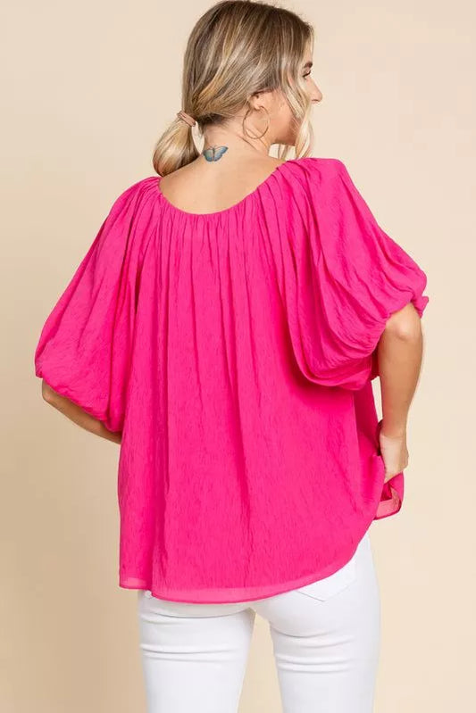 Fuchsia Dream Top