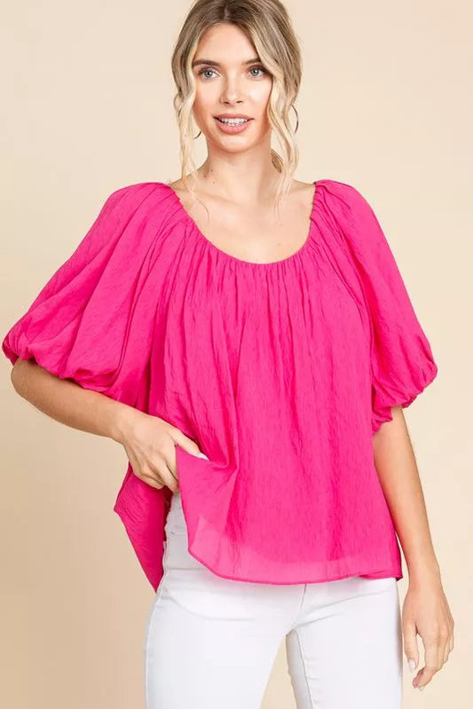 Fuchsia Dream Top