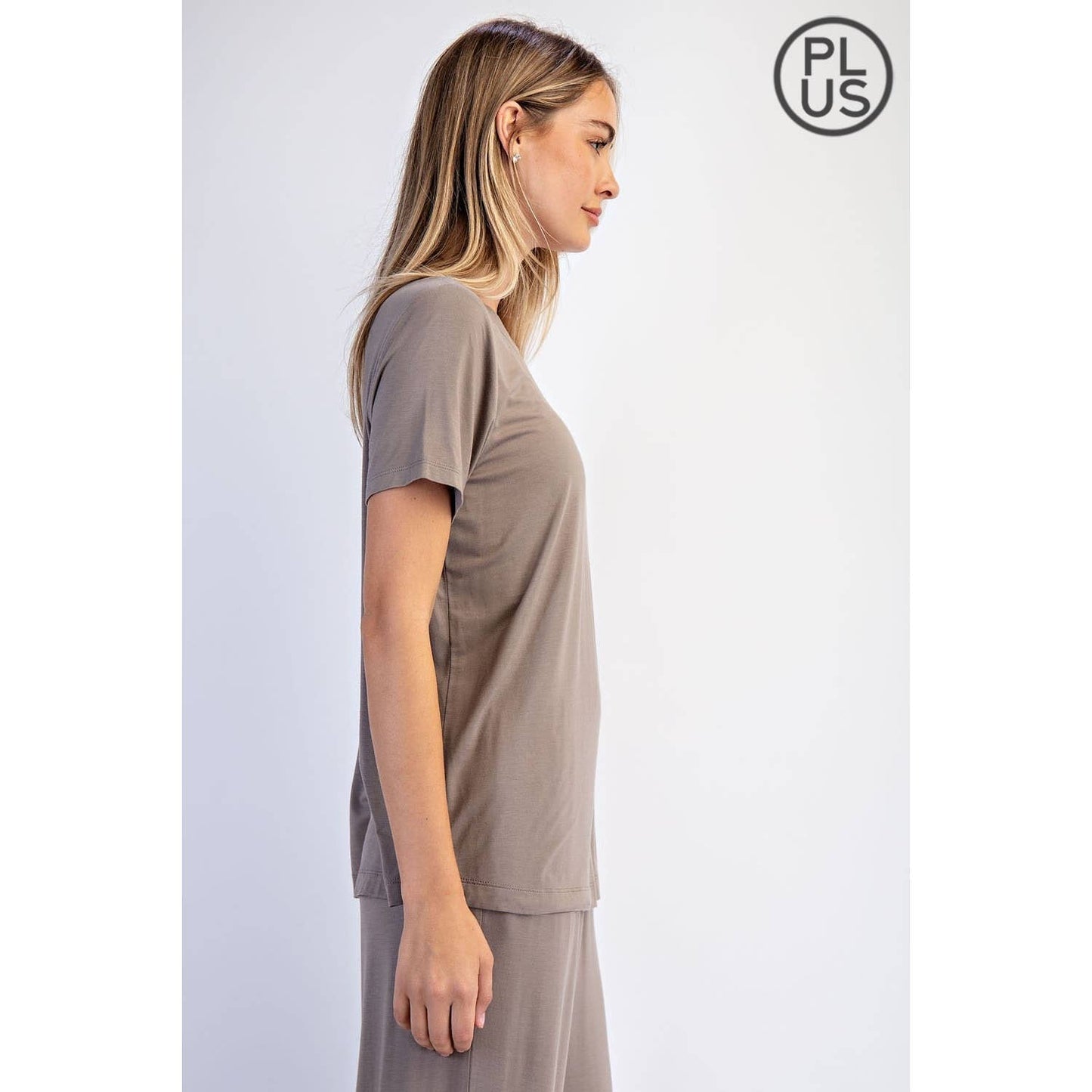 PLUS Basic Modal Shirt - SS