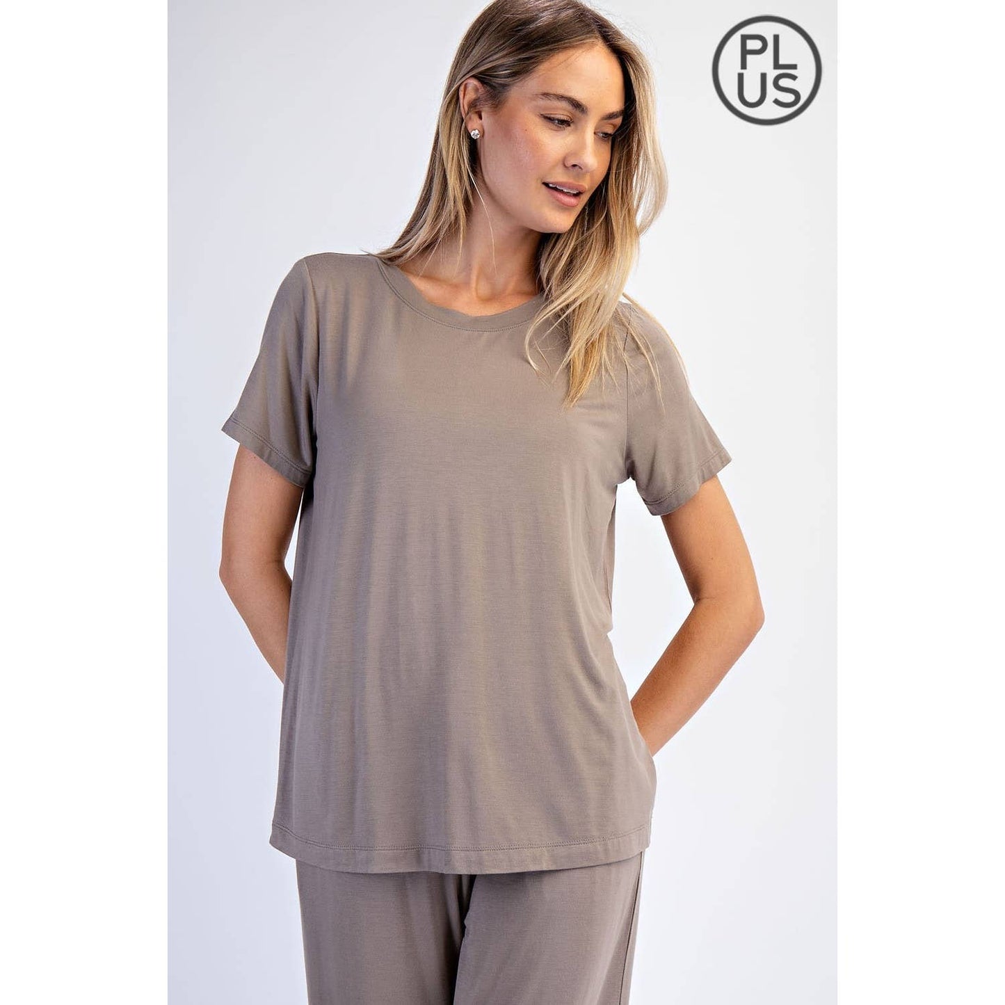PLUS Basic Modal Shirt - SS
