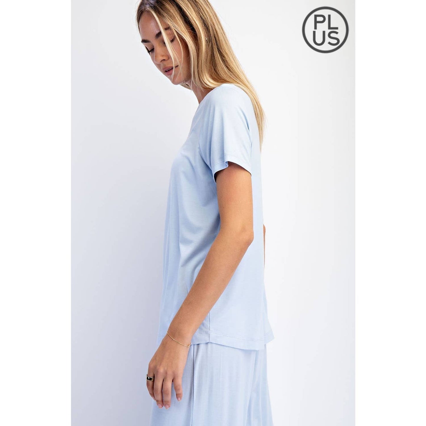 PLUS Basic Modal Shirt - SS