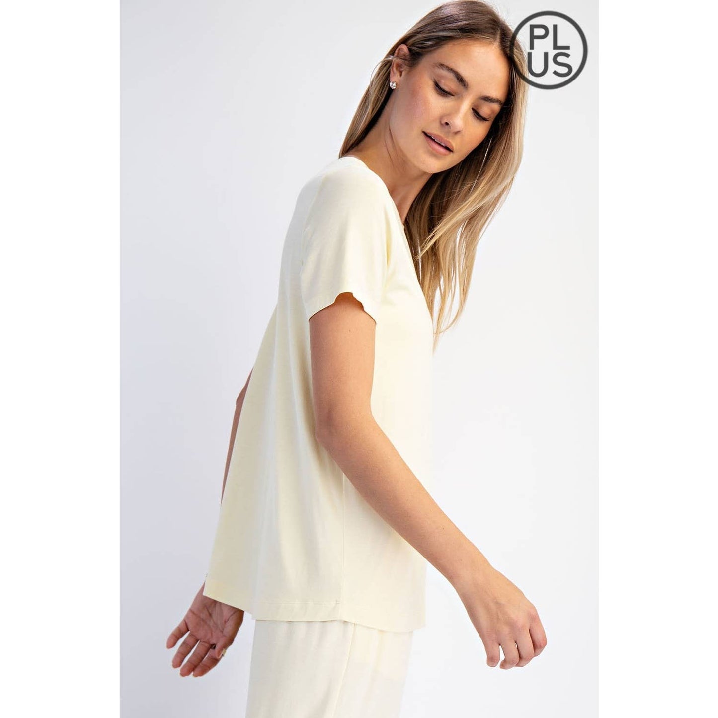 PLUS Basic Modal Shirt - SS